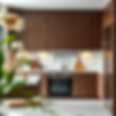 Innovative Finishes in Kitchen Cabinetry Elegant kitchen design featuring innovative cabinet finishes