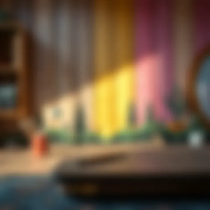 Creative ideas and inspirations for wood painting projects.