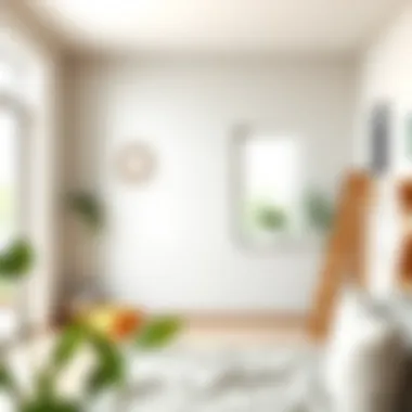 Showcasing a Completed Drywall Project Finished drywall project showcasing decoration