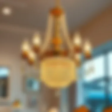 Elegant chandelier connection accessory