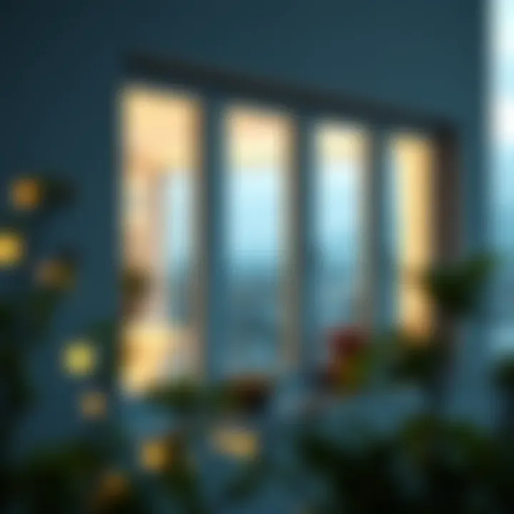 Energy-efficient balcony windows enhancing home aesthetics.