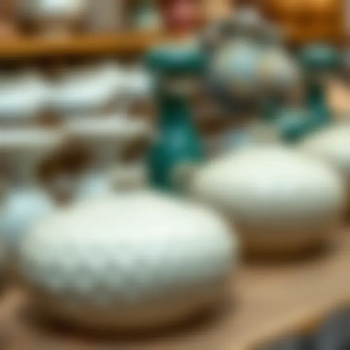 Finished ceramic artwork ready for exhibition