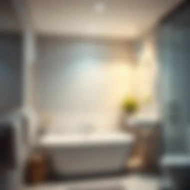 Energy-efficient bathroom lighting solutions