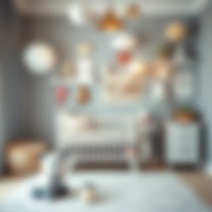 Charming Nursery Decor Elements Charming decorative elements enhancing the nursery's atmosphere