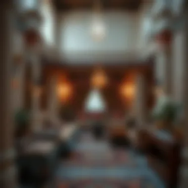 A beautifully crafted traditional ceyiz sandığı filled with intricate textiles