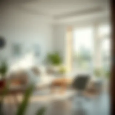 Creating a Healthy Living Environment A clean room with fresh air