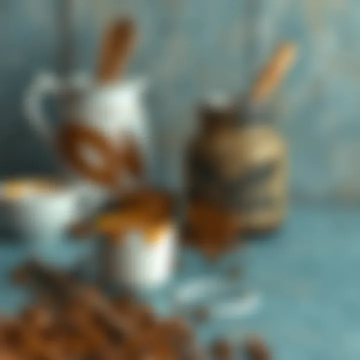 Coffee paint on various surfaces