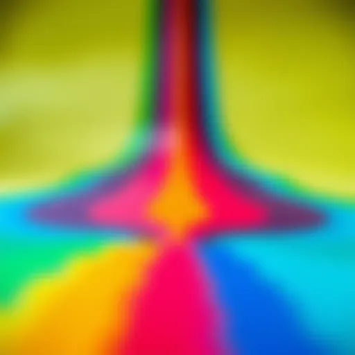 Vibrant colors representing emotions