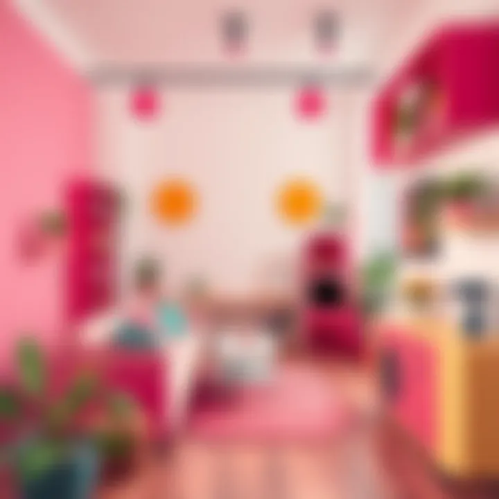 Color palette selection for a vibrant broadcast environment