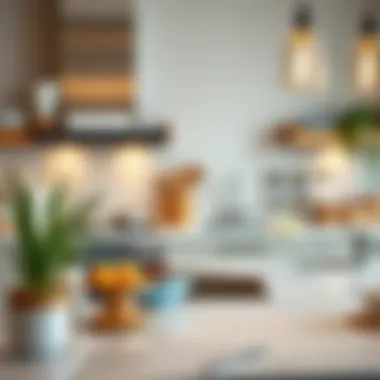 Creative ideas for countertop decoration