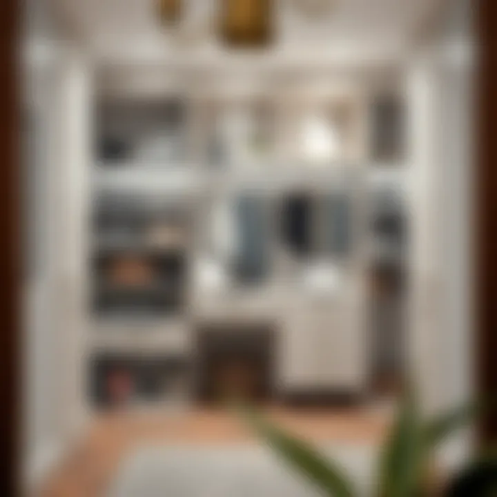 Custom closet design showcasing unique aesthetics and functionality