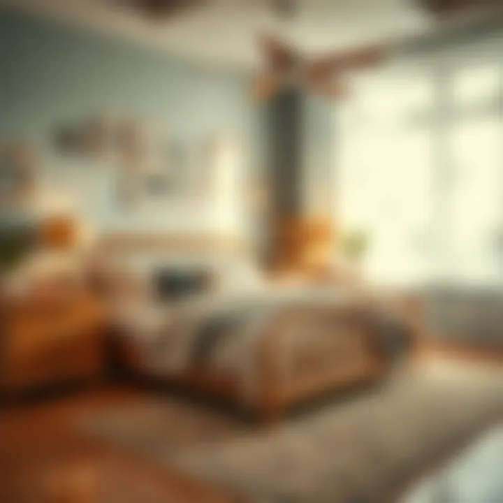 Chic furniture selection that defines personal style in a bedroom