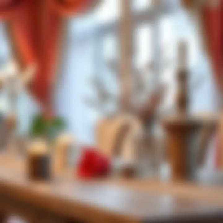 Decorative items to enhance the bridal experience