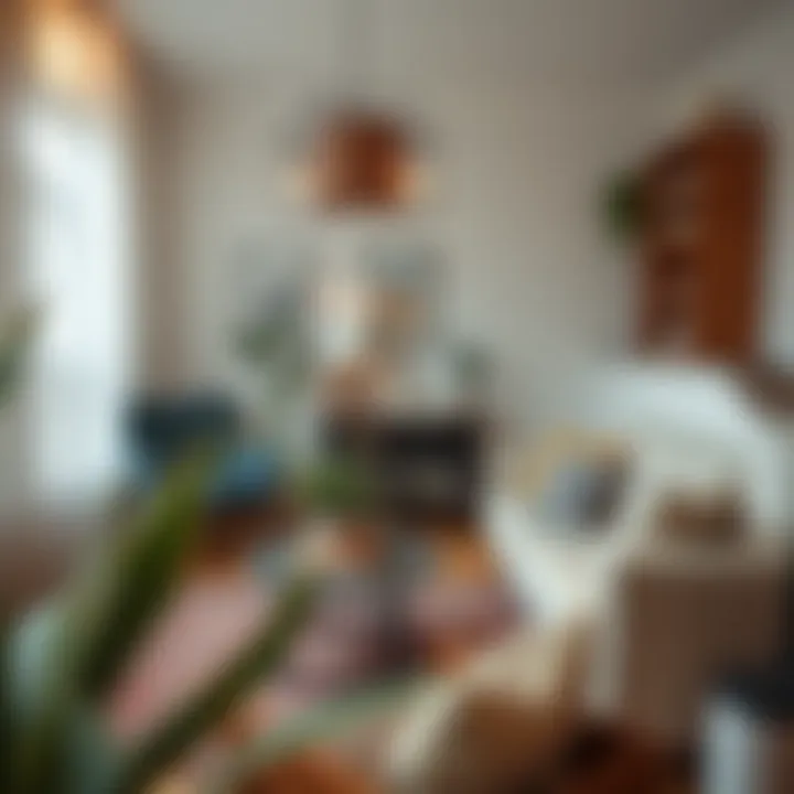 DIY project for narrow living room decor