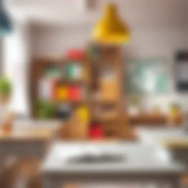 Application of Color Theory in Education Educational setting illustrating color theory in practice