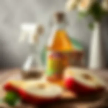 Beauty Uses of Apple Cider Vinegar Natural beauty products with apple cider vinegar as a key ingredient