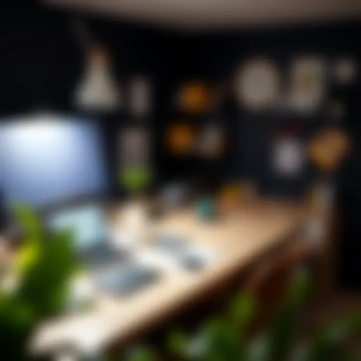 Stylish Workspace for Productivity A stylish workspace designed for productivity and creativity.