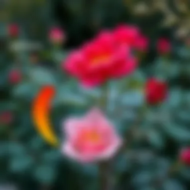 A chart illustrating the factors influencing rose blooming