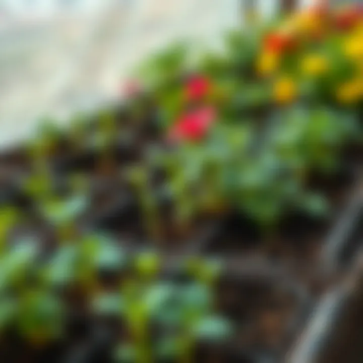 Diverse range of seedlings