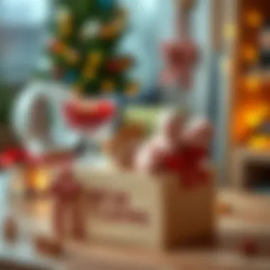 Creative gift box with personalized items