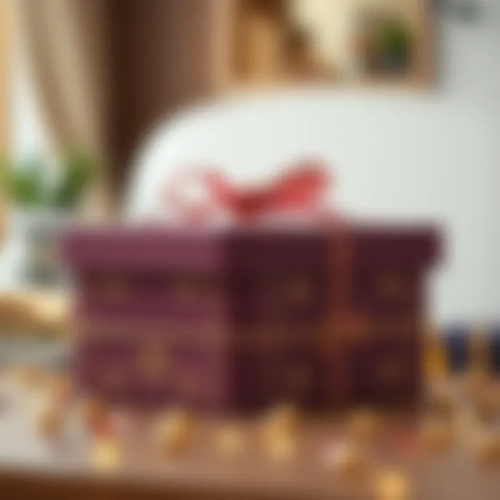 Unique and stylish gift box design