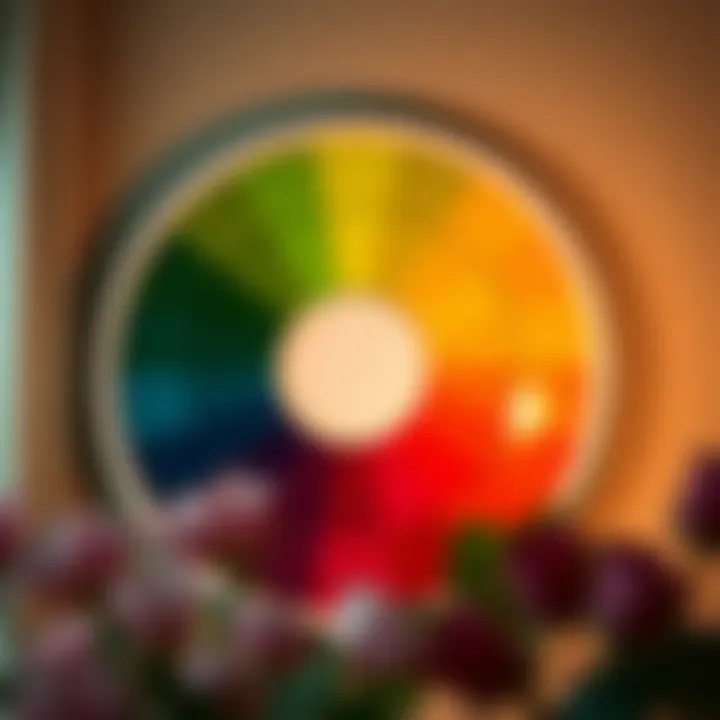 Color Theory and Light Green Creation Color wheel demonstrating the combination of primary colors to achieve light green