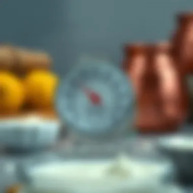 Temperature Precision: Key to Perfect Yogurt Thermometer measuring the ideal temperature for yogurt making