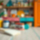 Colorful cabinet transformation materials