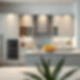 Elegant modern kitchen cabinetry with sleek lines