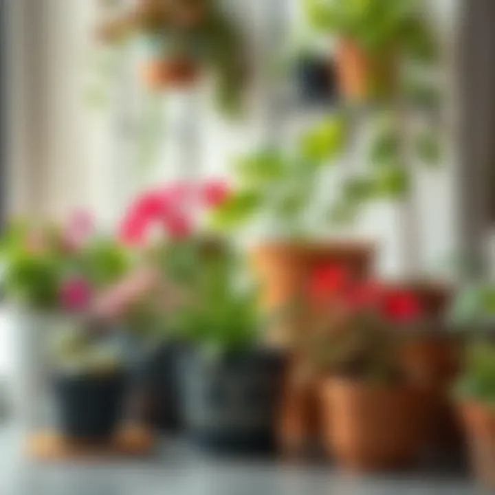 Care techniques for maintaining vibrant potted plants