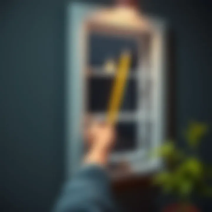 Measuring window for accurate fit