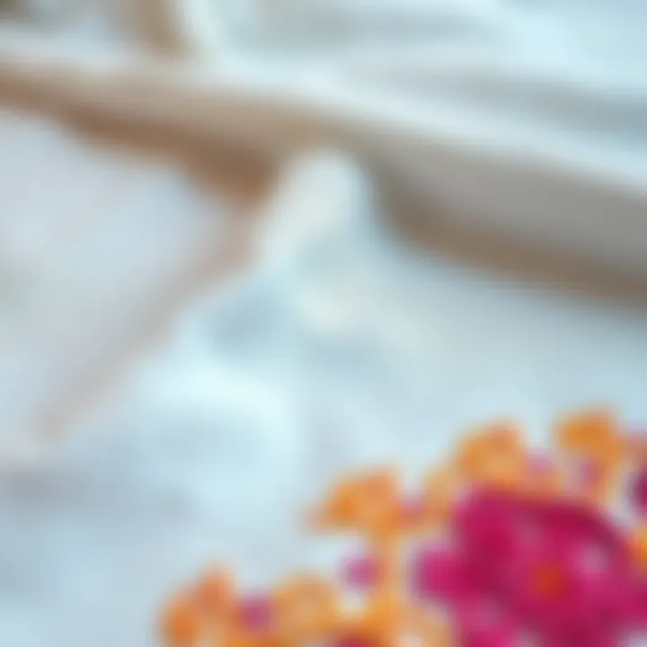 Final fabric after successful embroidery removal