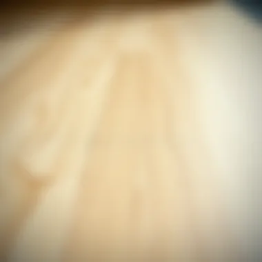 Detailed View of Light Parquet Texture Close-up of light parquet showcasing its texture and finish