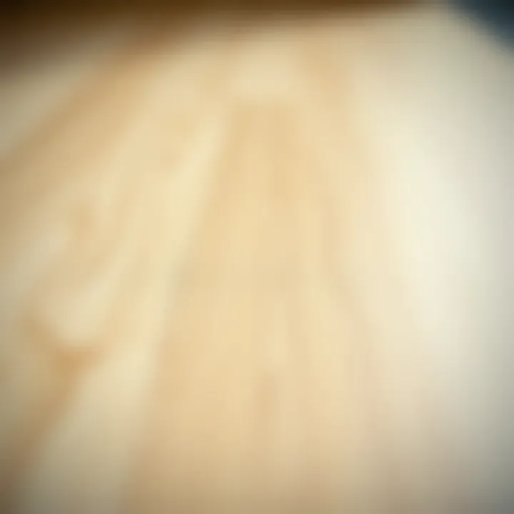 Detailed View of Light Parquet Texture Close-up of light parquet showcasing its texture and finish