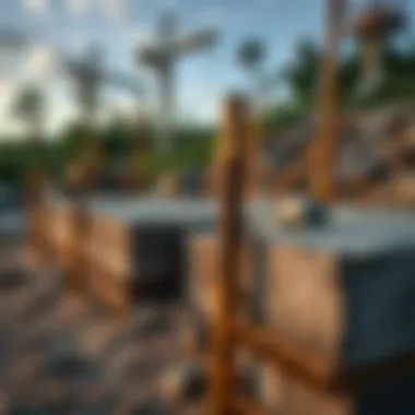 Sustainable materials used in raft foundation construction