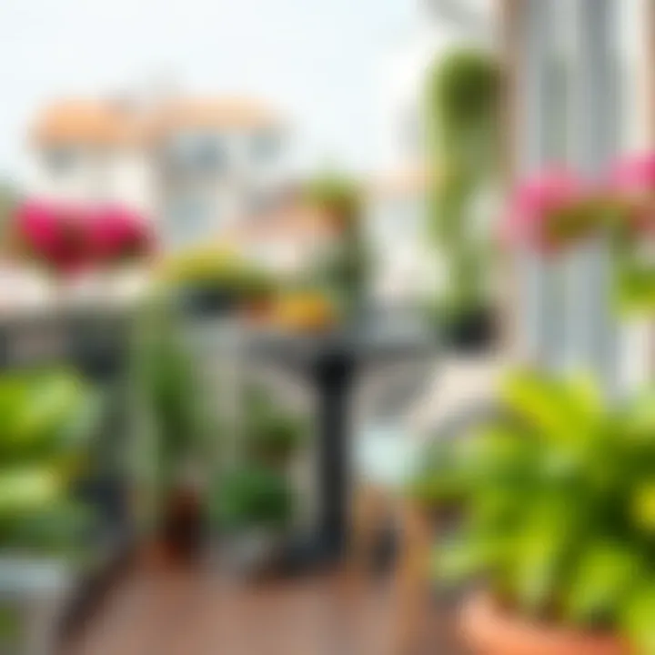 Creative DIY projects for balcony enhancement