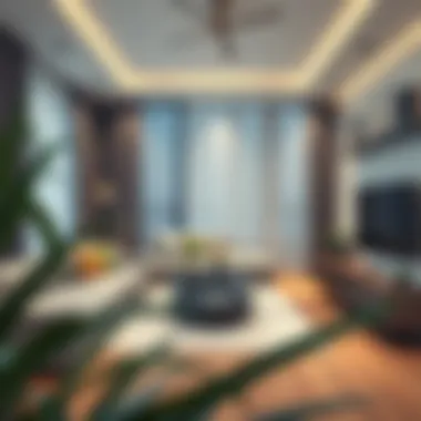 New Furniture in a Modern Living Room A living room with new furniture showcasing a fresh and modern design