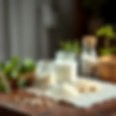 Natural Solutions for Odor Removal Natural ingredients placed on a table for eliminating odors