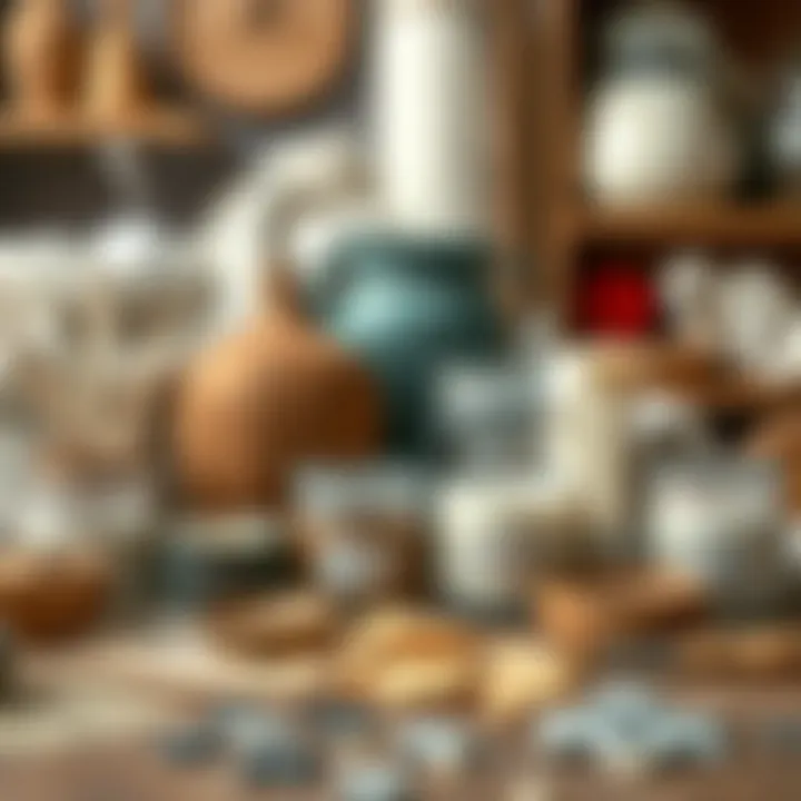 Essential Supplies for Candle Crafting Various candle-making supplies arranged neatly