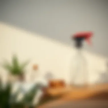 Natural cleaning solutions for walls