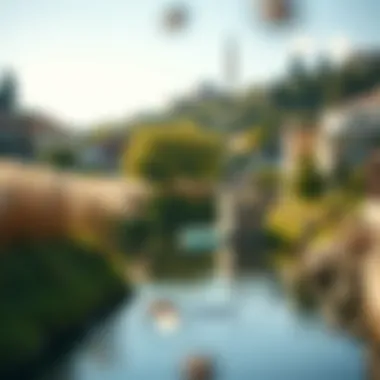 A clean river symbolizing environmental conservation