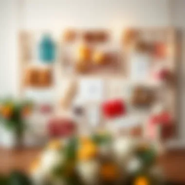 Inspiration Board for Wedding Gifts An inspiration board featuring various wedding gift ideas