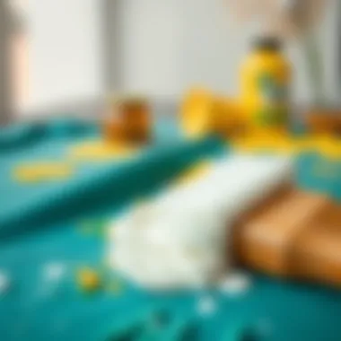 Cleaning oil paint from fabric