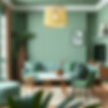 Innovative DIY Home Decor Project Featuring Pistachio Green DIY home decor project using pistachio green and contrasting colors