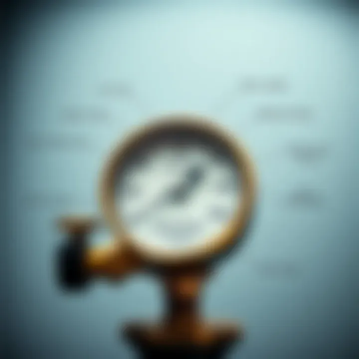 Key Components of Pressure Management Diagram showing pressure gauge and safety valve
