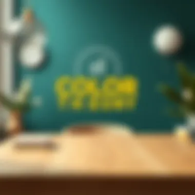 Fundamentals of Color Theory Visual representation of color theory principles