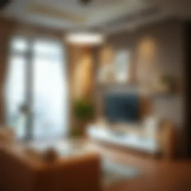 Innovative Lighting Design in Home Decor Innovative lighting design showcasing technology in home decor