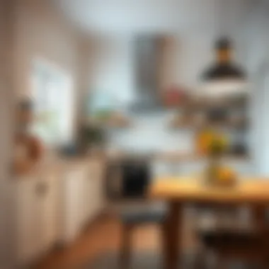 Modern kitchen featuring functional Scandinavian design