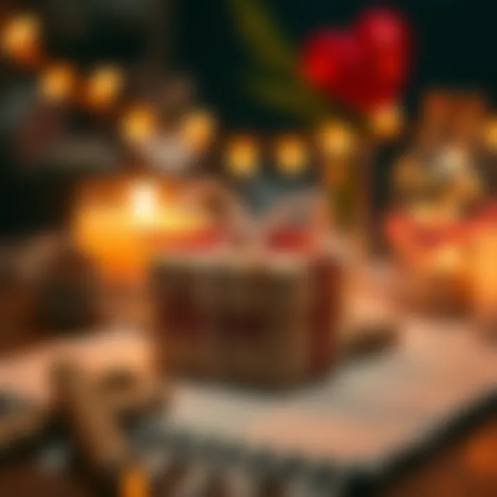 Crafting Love through Handmade Gifts A handmade gift showcasing creativity and thoughtfulness