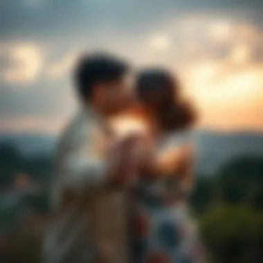 Symbolic gesture of love and commitment